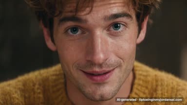 Shot 4: Sly grin